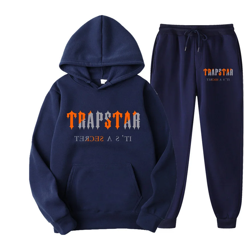 Autumn/Winter Brand TRAPSTAR Tracksuit Men's Hoodie Sets Fashion Fleece Sweatshirt Sweatpants 2 Piece Set Harajuku Sportswear
Autumn/Winter Brand TRAPSTAR Tracksuit Men's Hoodie Sets Fashion Fleece Sweatshirt Sweatpants 2 Piece Set Harajuku Sportswear