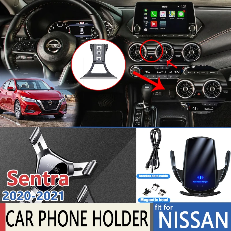Car Mobile Phone Holder for Nissan Sentra Sylphy B18 2020 2021 360 Degree Rotation Gravity Support Auto Accessories for Iphone
Car Mobile Phone Holder for Nissan Sentra Sylphy B18 2020 2021 360 Degree Rotation Gravity Support Auto Accessories for Iphone