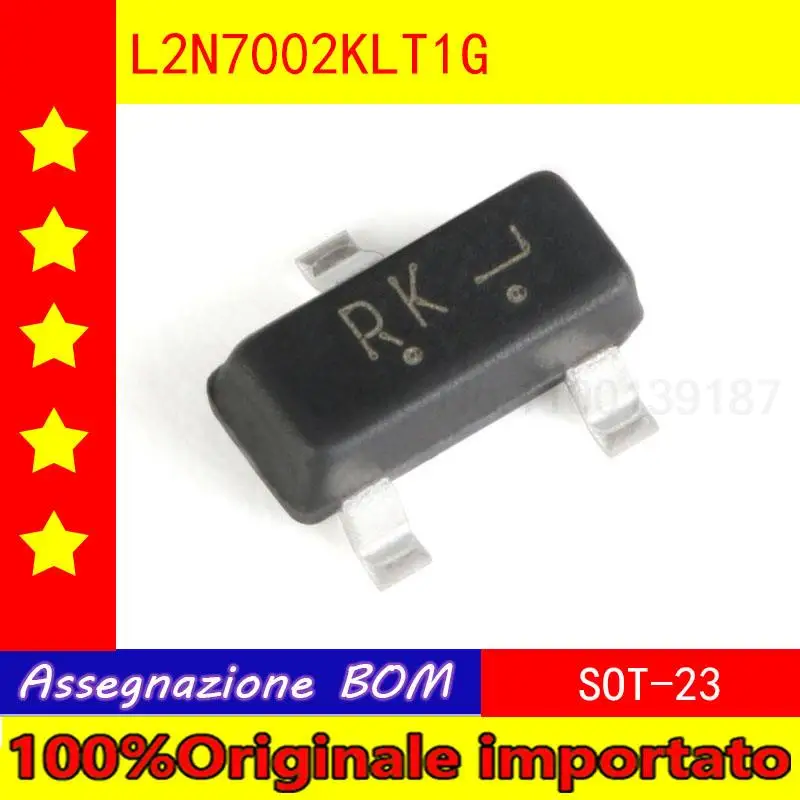 10 шт./лот домашняя мебель L2N7002KLT1G Шелковый экран довольно RK SOT - 23 N канал 60 в/380 мА патч MOSFET
10 шт./лот домашняя мебель L2N7002KLT1G Шелковый экран довольно RK SOT - 23 N канал 60 в/380 мА патч MOSFET