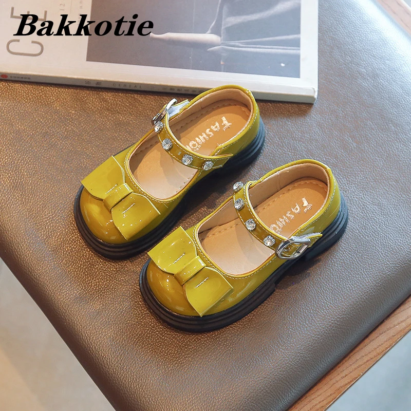 Girls Flats 2022 New Autumn Baby Shoes Kids Sandals Fashion Princess Party Dress Patent School Bow Rhinestone Toddler Soft Sole
Girls Flats 2022 New Autumn Baby Shoes Kids Sandals Fashion Princess Party Dress Patent School Bow Rhinestone Toddler Soft Sole
