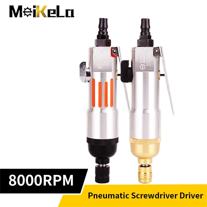 Meikela 1/4 Inch Pneumatic Screwdriver Straight Handle Air Screw Driver 8000RPM Air Tools for Furniture Install/Appliance Repair
Meikela 1/4 Inch Pneumatic Screwdriver Straight Handle Air Screw Driver 8000RPM Air Tools for Furniture Install/Appliance Repair