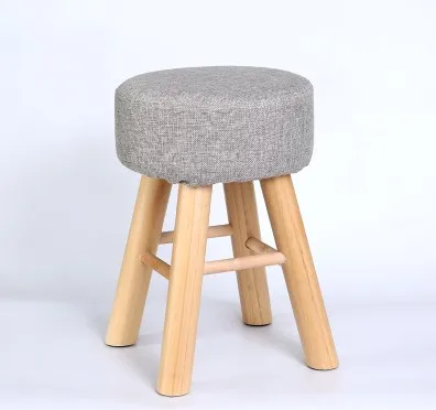 Shoe Changing Stool High Stool Pure Cotton Cloth Art + Solid Wood Frame + Solid Wood Leg + Non-slip Pad
Shoe Changing Stool High Stool Pure Cotton Cloth Art + Solid Wood Frame + Solid Wood Leg + Non-slip Pad