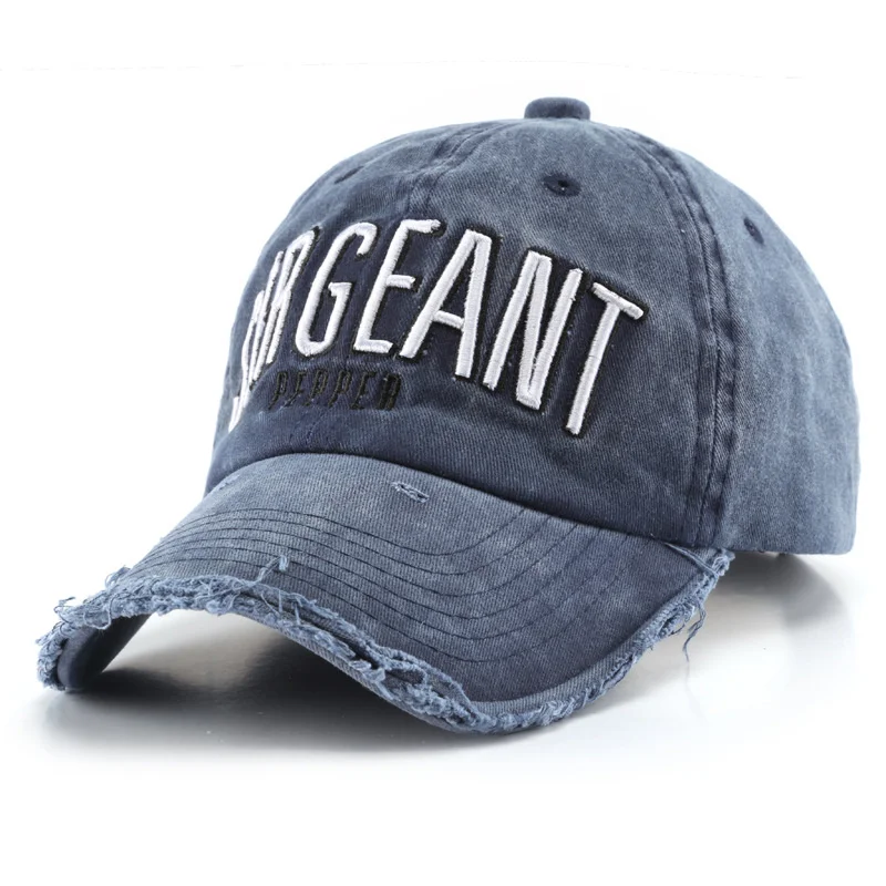 Embroidered Letters Sergeant Men's Washed Cotton Baseball Cap Sunshade Denim Streetwear Hip Hop Dad Cap Retro Vintage
Embroidered Letters Sergeant Men's Washed Cotton Baseball Cap Sunshade Denim Streetwear Hip Hop Dad Cap Retro Vintage
