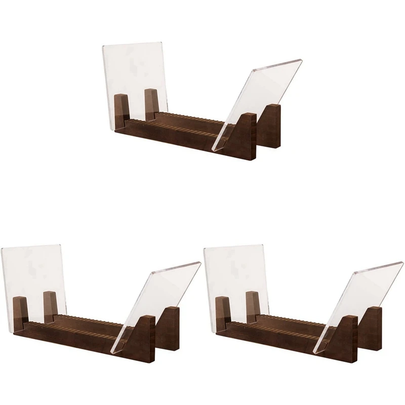 3Set Vinyl Record Storage Holder Large Capacity Acrylic Ends Display Stand Wooden LP Vinyl Album Desktop Rack
3Set Vinyl Record Storage Holder Large Capacity Acrylic Ends Display Stand Wooden LP Vinyl Album Desktop Rack