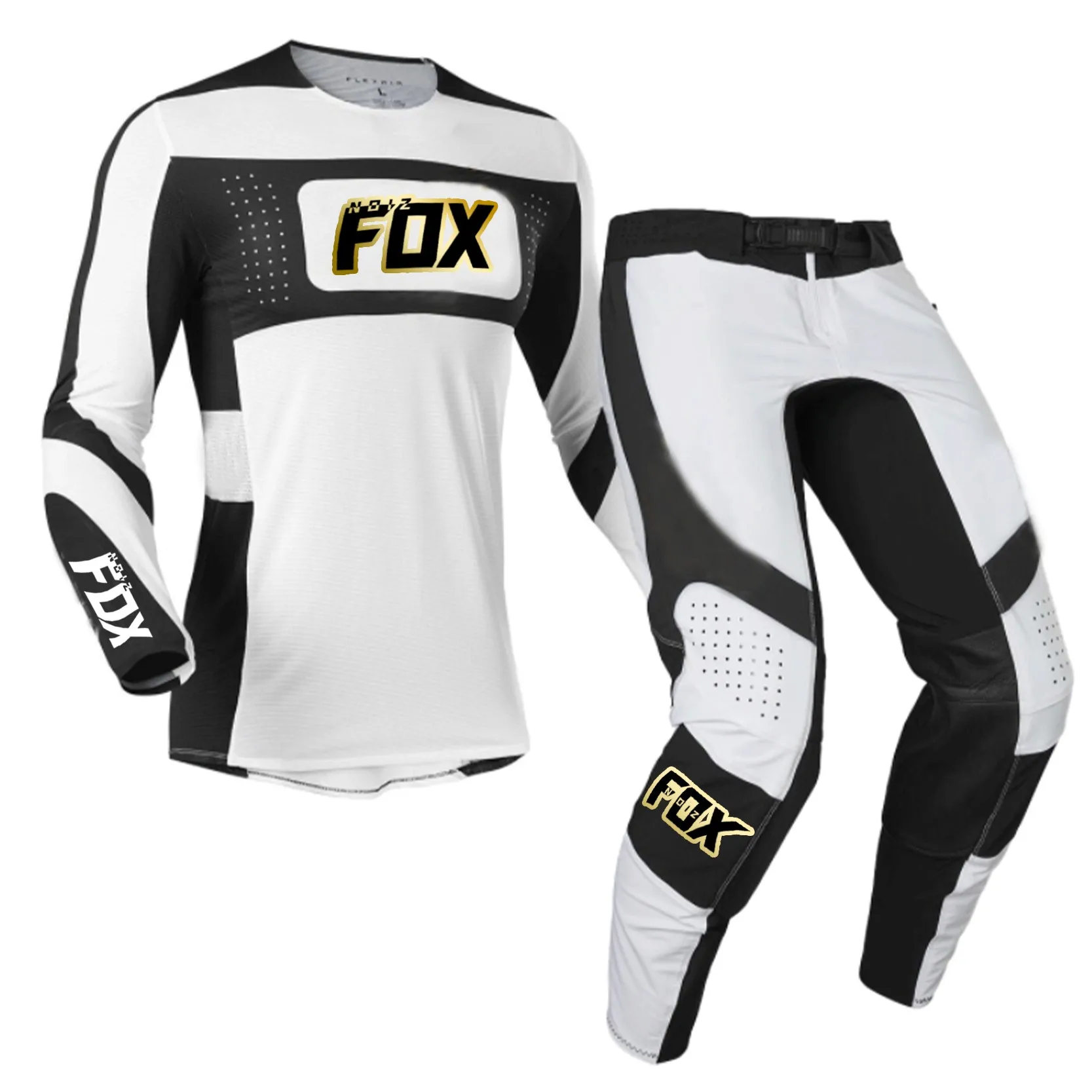 Free Shipping 2022 Motocross Racing Gear Set Noiz Fox 180 360 Trice Lux Jersey Pants Offroad Kits Moto Mens Black White Suit
Free Shipping 2022 Motocross Racing Gear Set Noiz Fox 180 360 Trice Lux Jersey Pants Offroad Kits Moto Mens Black White Suit