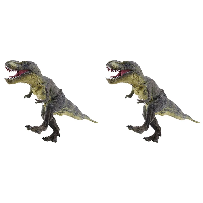 2X Jurassic Tyrannosaurus Rex Dinosaur Model Large Solid Simulated Dinosaur Toys 30X13x5cm
2X Jurassic Tyrannosaurus Rex Dinosaur Model Large Solid Simulated Dinosaur Toys 30X13x5cm