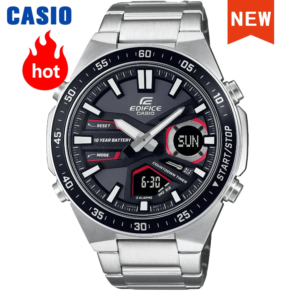 

Casio watch men Sapphire mirror Edifice Solar power brand luxury quartz 100m Waterproof Chronograph Sport military men watch EF