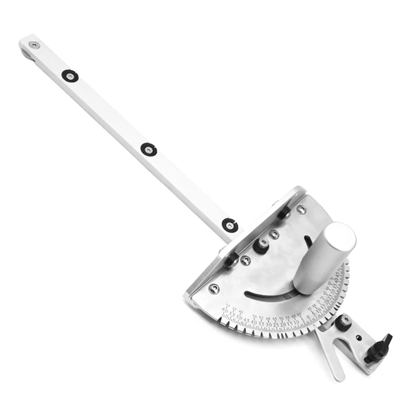 Прецизионный измеритель углов, настольный измеритель углов пилы с 120 наклонными концами и многократным откидным упором для настольной пилы
Прецизионный измеритель углов, настольный измеритель углов пилы с 120 наклонными концами и многократным откидным упором для настольной пилы