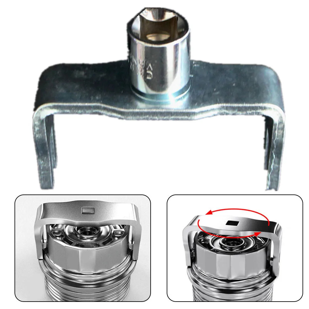 Socket Tool Wrench Tool 1pc Oil Filter Wrench Removal Socket Tool Silver Steel Very Durable High Qualiy Material
Socket Tool Wrench Tool 1pc Oil Filter Wrench Removal Socket Tool Silver Steel Very Durable High Qualiy Material