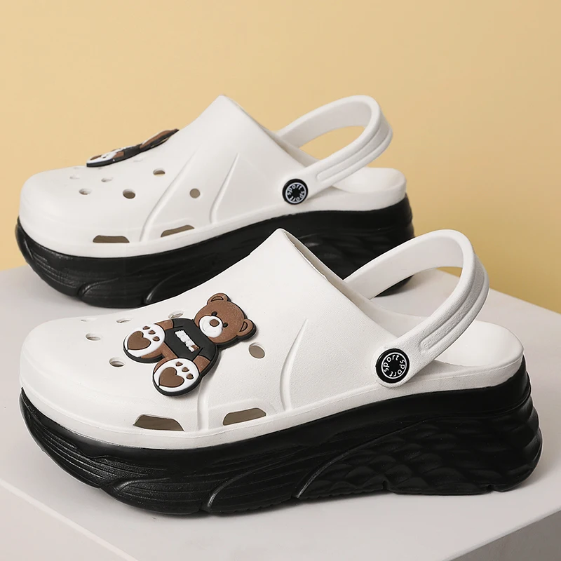 Sandals Women Summer 2022 Luxury Hollow Out Slip-On Platform Female Clogs Outdoor Casual Kawaii Chunky Beach Shoes Zapatos Mujer
Sandals Women Summer 2022 Luxury Hollow Out Slip-On Platform Female Clogs Outdoor Casual Kawaii Chunky Beach Shoes Zapatos Mujer