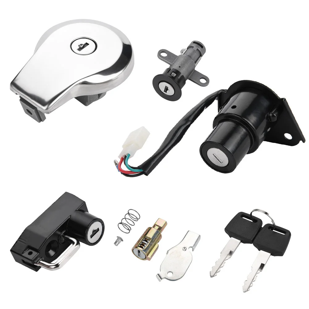 Motorcycle Ignition Switch Fuel Gas Cap Seat Lock Keys for Yamaha Virago XV535 XV250 XV125
Motorcycle Ignition Switch Fuel Gas Cap Seat Lock Keys for Yamaha Virago XV535 XV250 XV125