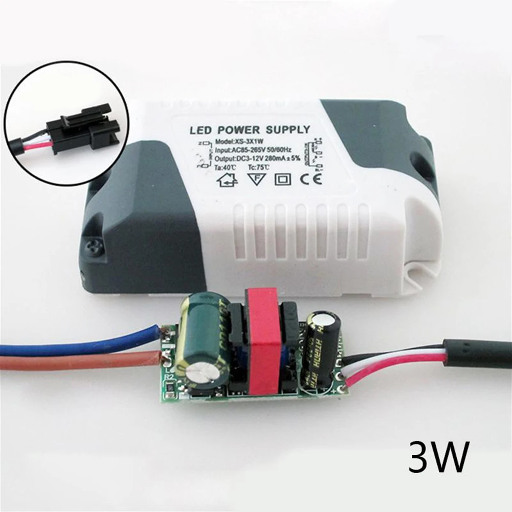 LED Driver 3W-24W Segment AC85-265V Constant Current LED Driver Plastic Shell Lighting Transformers For LED Power Lights
LED Driver 3W-24W Segment AC85-265V Constant Current LED Driver Plastic Shell Lighting Transformers For LED Power Lights