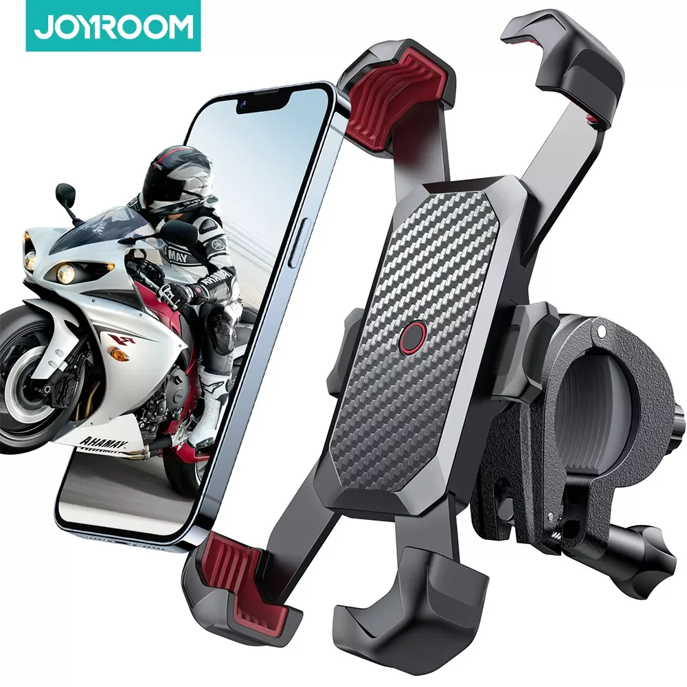 Joyroom Bike Phone Holder 360° View Universal Bicycle Phone Holder for 4.7-7 inch Mobile Phone Stand Shockproof Bracket GPS Clip 
Joyroom Bike Phone Holder 360° View Universal Bicycle Phone Holder for 4.7-7 inch Mobile Phone Stand Shockproof Bracket GPS Clip