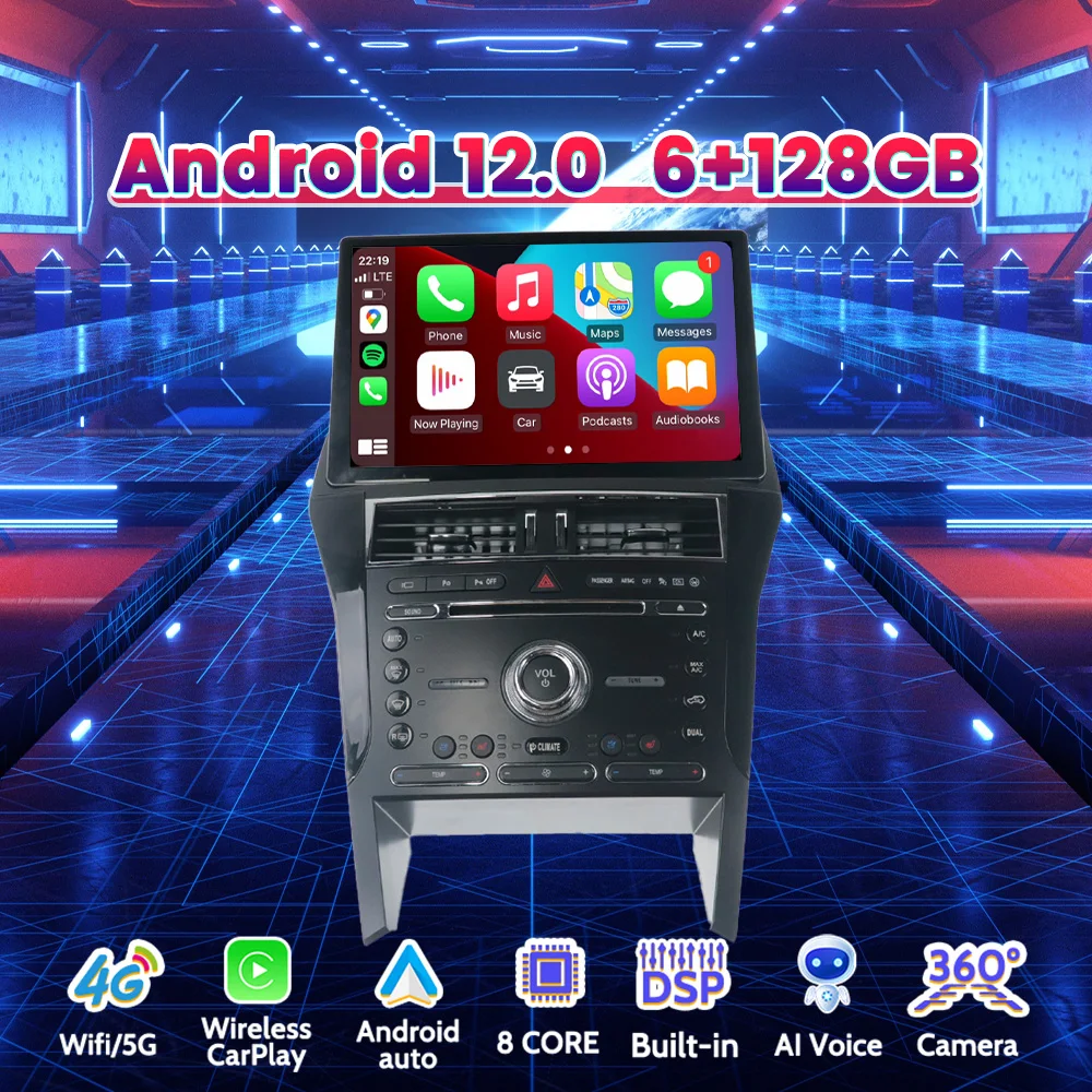 Автомобильный радиоприемник 13,3 дюйма для Ford Explorer Android 12 Multimedi плеер GPS навигация Carplay Тесла стиль 2Din стерео приемник
Автомобильный радиоприемник 13,3 дюйма для Ford Explorer Android 12 Multimedi плеер GPS навигация Carplay Тесла стиль 2Din стерео приемник