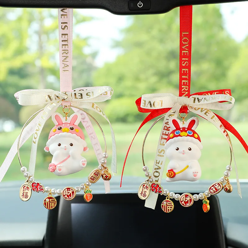 Creative Bunny Car Car Pendant Decoration Lady Blessing Rearview Mirror Trailer Hanging Rope Interior Decoration
Creative Bunny Car Car Pendant Decoration Lady Blessing Rearview Mirror Trailer Hanging Rope Interior Decoration