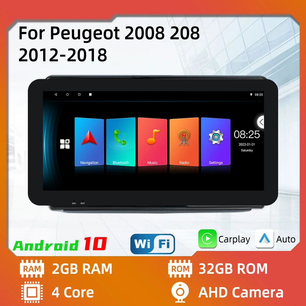 Автомагнитола 2 Din, Android, стерео для Peugeot 2008 208-2012, экран 2018-, мультимедийная навигация, головное устройство, Gps, автомобильный аудиоплеер
Автомагнитола 2 Din, Android, стерео для Peugeot 2008 208-2012, экран 2018-, мультимедийная навигация, головное устройство, Gps, автомобильный аудиоплеер