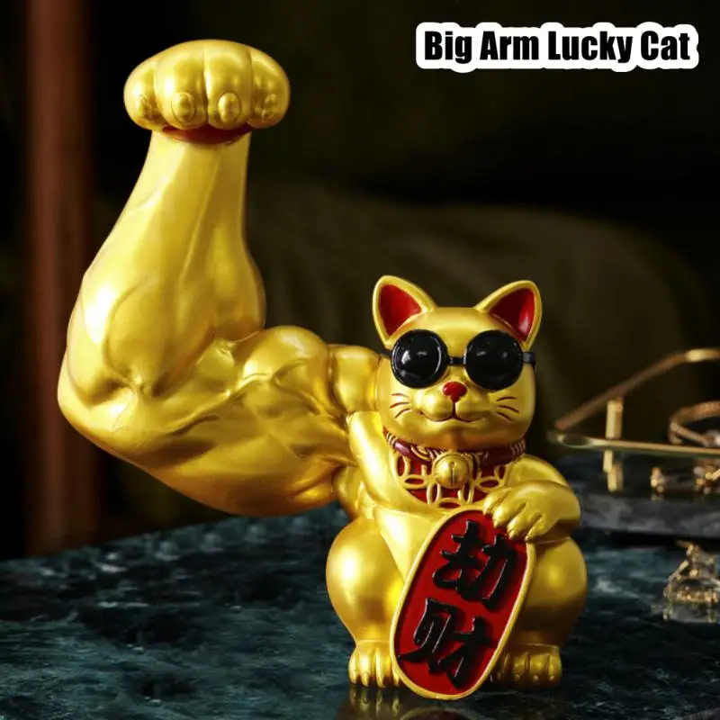 Cute Big Arm Lucky Cat Welcome Waving Cat Resin Animal Creative Birthday Gift For Living Room Home Decoration Fortune Accessory
Cute Big Arm Lucky Cat Welcome Waving Cat Resin Animal Creative Birthday Gift For Living Room Home Decoration Fortune Accessory