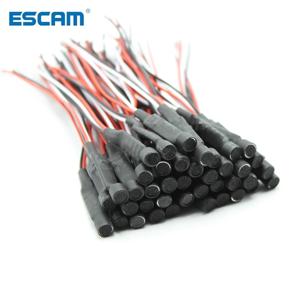 CCTV 6-12VDC Extremely Sensitive Microphone Voice Pickup Aerial Audio Signal Collection For Mini FPV Mic Camera DVR System
CCTV 6-12VDC Extremely Sensitive Microphone Voice Pickup Aerial Audio Signal Collection For Mini FPV Mic Camera DVR System