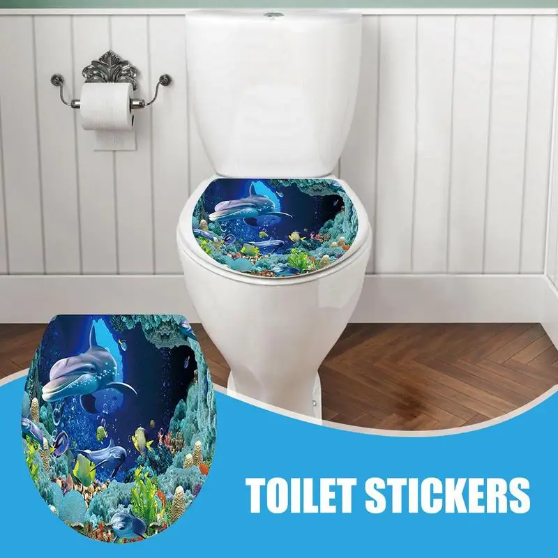 Наклейка на унитаз с изображением рыбы
Наклейка на унитаз с изображением рыбы