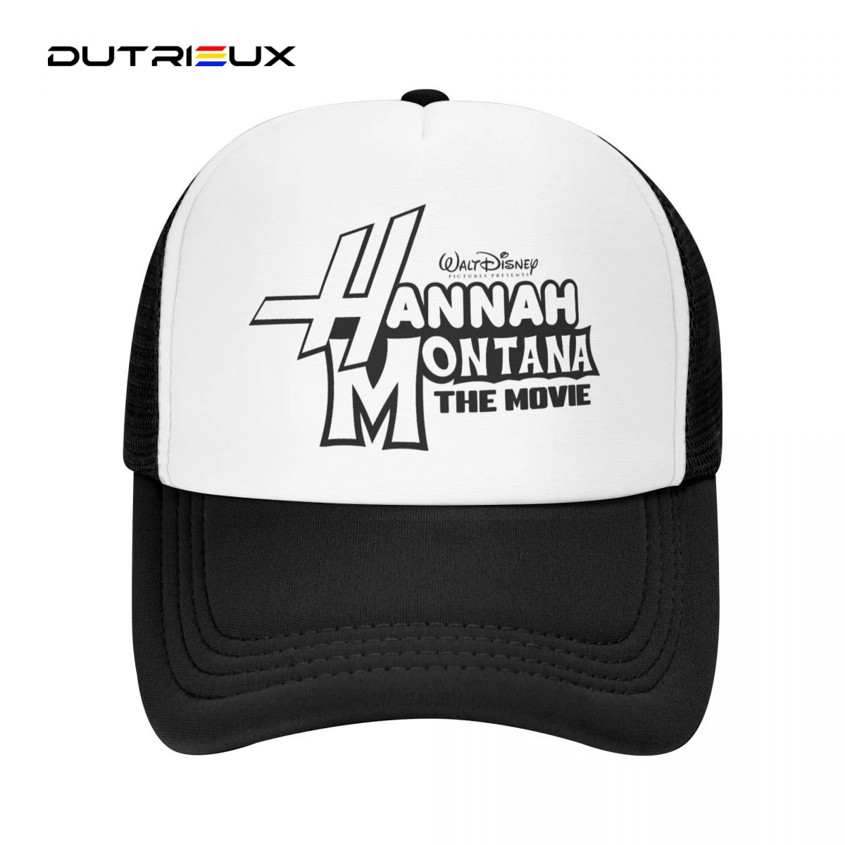 

Hannahmontanaforever Hannah Montana Forever Logo Baseball Caps Men Hats lovers Trucker Caps Women Breathable Mesh Visor Bones