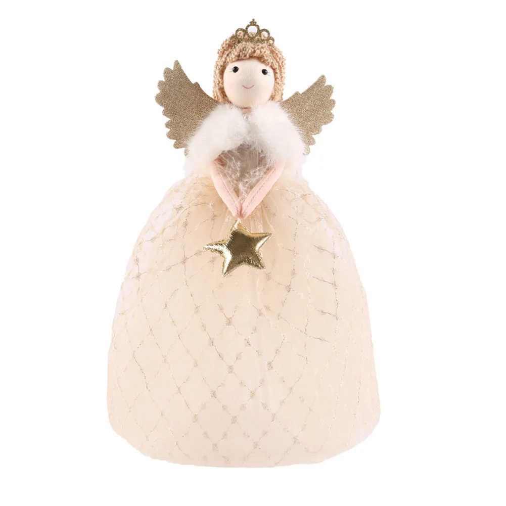 Christmas Angel Little Girl Doll Ornament Angel Decoration Tree Top Star Xmas Tree Pendants Hanging Doll New Year Christmas Gift
Christmas Angel Little Girl Doll Ornament Angel Decoration Tree Top Star Xmas Tree Pendants Hanging Doll New Year Christmas Gift