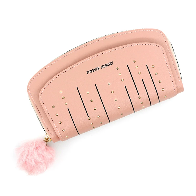 Women Long Leather Strap Wallet Large Capacity Clutch Bag Phone Pocket Coin Pouch Card Holder Fashion Rivet Zipper Money Purse
Women Long Leather Strap Wallet Large Capacity Clutch Bag Phone Pocket Coin Pouch Card Holder Fashion Rivet Zipper Money Purse