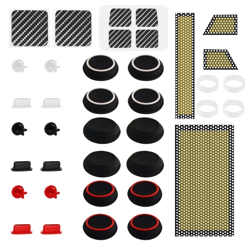 Host Protections Set Dust Plugs with Button Trackpad Stickers Silicone Rocker Cap Gaming Accessory for Steam Deck
Host Protections Set Dust Plugs with Button Trackpad Stickers Silicone Rocker Cap Gaming Accessory for Steam Deck