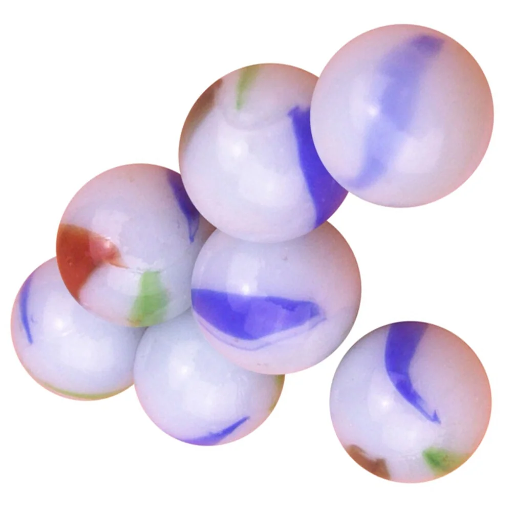 50pcs 16MM Glass Marbles Milk White Patterned Glass Beads Balls for Kids DIY Craft
50pcs 16MM Glass Marbles Milk White Patterned Glass Beads Balls for Kids DIY Craft