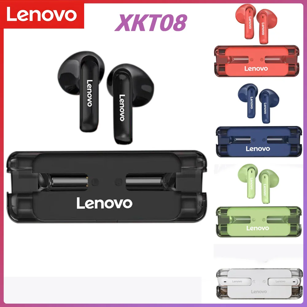 Lenovo XKT08 TWS Bluetooth Earphone Earhook Wireless Waterproof Sports Headphones with Microphone Touch Control HiFI 9D Stereo
Lenovo XKT08 TWS Bluetooth Earphone Earhook Wireless Waterproof Sports Headphones with Microphone Touch Control HiFI 9D Stereo