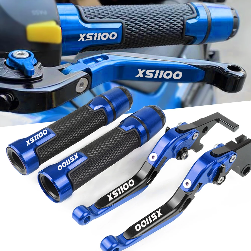 Motorcycle CNC Adjustable Brake Clutch Lever Handle Grips Handlebars For YAMAHA XS1100 S 1978-1985 XS 1100 XS1100S 1979 1980
Motorcycle CNC Adjustable Brake Clutch Lever Handle Grips Handlebars For YAMAHA XS1100 S 1978-1985 XS 1100 XS1100S 1979 1980
