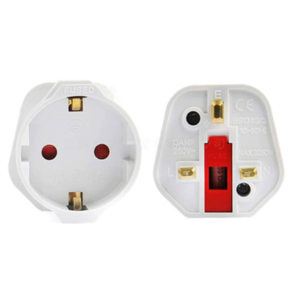 High Quality Home Adapter British Plug White With Ground British Standard Electronic Components European Style
High Quality Home Adapter British Plug White With Ground British Standard Electronic Components European Style