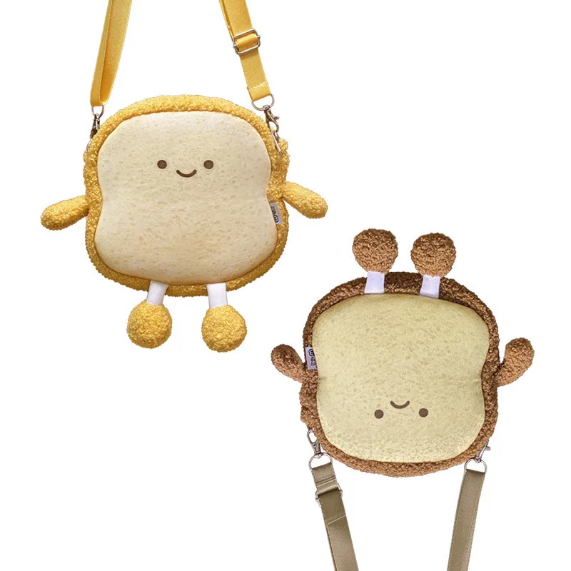 Kids Bread Toast Backpack Girls Cute Plush Messenger Bag and Coin Purse Kids Plush Shoulder Bag Zipper Coin Purse Backpack 
Kids Bread Toast Backpack Girls Cute Plush Messenger Bag and Coin Purse Kids Plush Shoulder Bag Zipper Coin Purse Backpack
