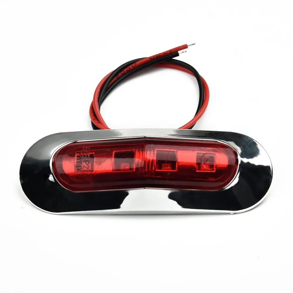 4pcs Car Truck Side Light 12v-24V Automobiles Side Marker Lamp 2pcs Red + Green Turn Signals Lamps Auto Clearance Light Accessor
4pcs Car Truck Side Light 12v-24V Automobiles Side Marker Lamp 2pcs Red + Green Turn Signals Lamps Auto Clearance Light Accessor