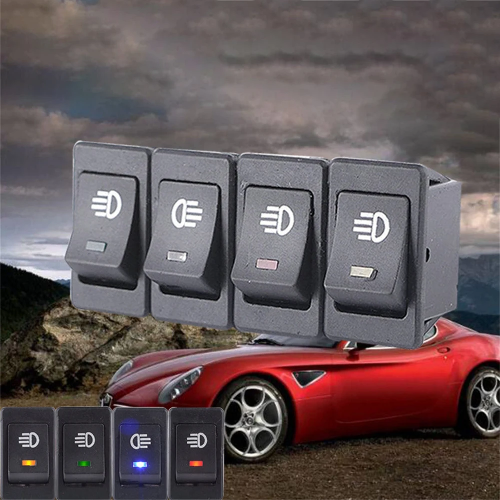 4 Pins LED Indicator Rocker Switch Car On/Off Rocker Toggle Switch 38.5*21*22.5mm Driving Fog Lamp Work Light Bar For Truck Car
4 Pins LED Indicator Rocker Switch Car On/Off Rocker Toggle Switch 38.5*21*22.5mm Driving Fog Lamp Work Light Bar For Truck Car