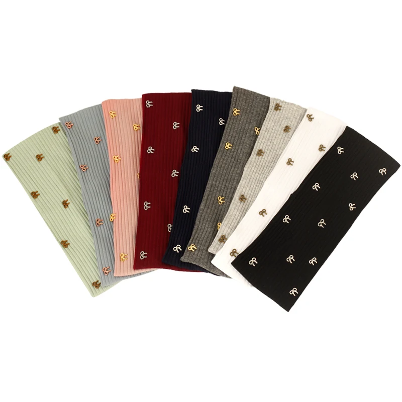Girls Solid Color Soft Elastic Headband With Butterfly Accessories Headwear Fashion Baggy Ribbing Cotton Knitted Headwrap Turban
Girls Solid Color Soft Elastic Headband With Butterfly Accessories Headwear Fashion Baggy Ribbing Cotton Knitted Headwrap Turban