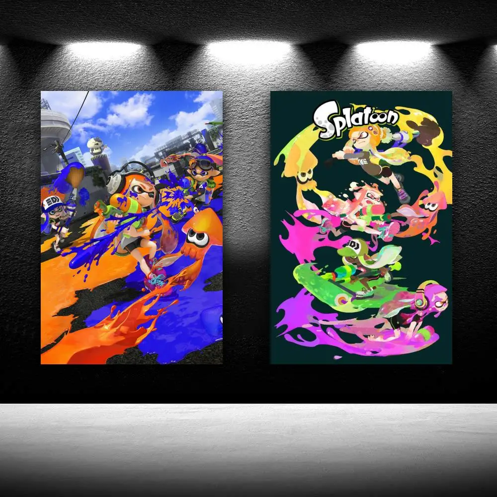 Splatoon Stay Fresh Game Poster Premium Merchandise Decorative HD Painting Canvas Print Wall Art Living Room Posters Bedroom
Splatoon Stay Fresh Game Poster Premium Merchandise Decorative HD Painting Canvas Print Wall Art Living Room Posters Bedroom