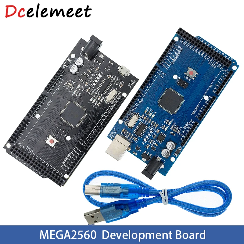 MEGA2560 MEGA 2560 R3 (ATmega2560-16AU CH340G) AVR USB Board Development Board MEGA2560 with USB Cable for Arduino
MEGA2560 MEGA 2560 R3 (ATmega2560-16AU CH340G) AVR USB Board Development Board MEGA2560 with USB Cable for Arduino