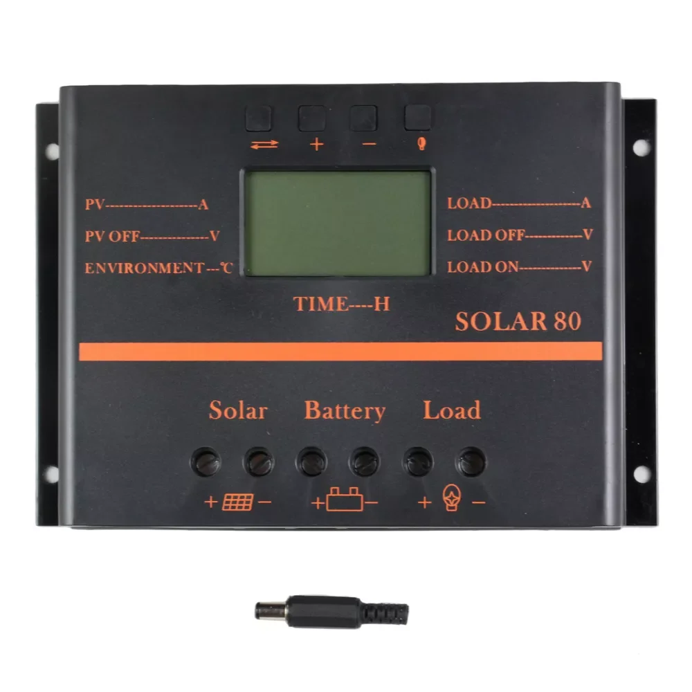 2023New 12V24V 80A PWM Solar Charge Controller with LCD Display 80A Controller for Off Grid Solar System
2023New 12V24V 80A PWM Solar Charge Controller with LCD Display 80A Controller for Off Grid Solar System