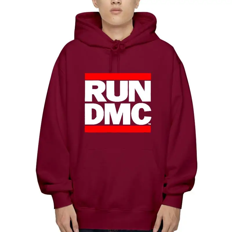 

Run DMC 'Logo' верхняя одежда-Новинка худи