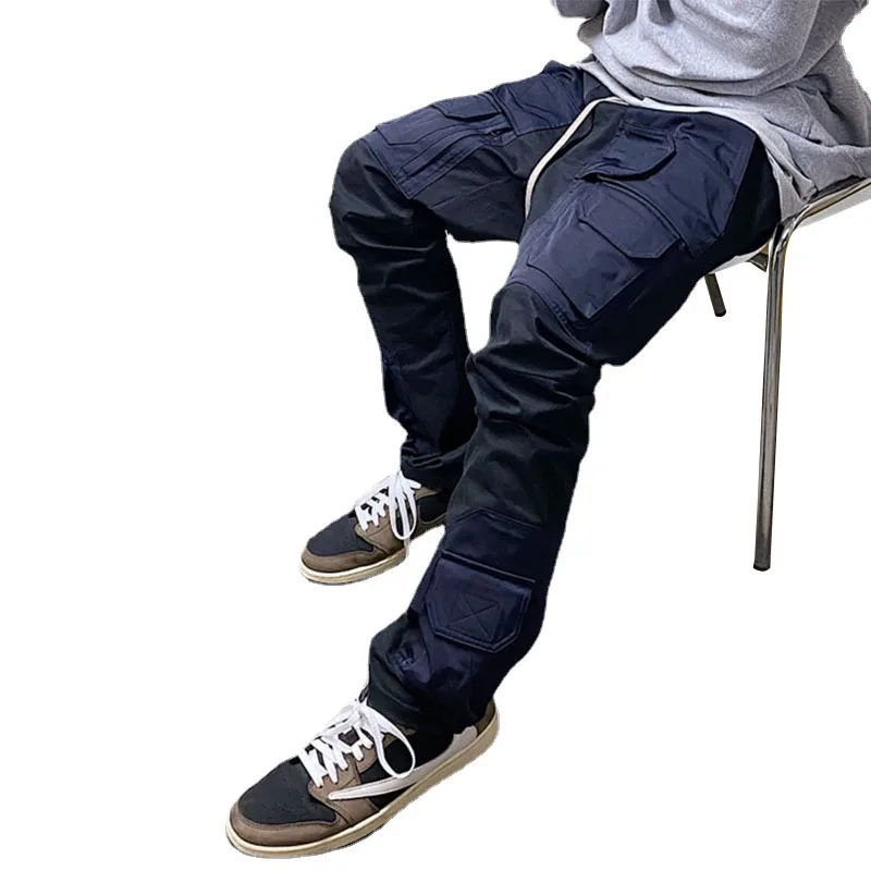 Pant Men American High Street VIBE Pocket Casual Cargo Pants Men's Overalls Functional Streetwear Hip Hop Harem Pants Trousers
Pant Men American High Street VIBE Pocket Casual Cargo Pants Men's Overalls Functional Streetwear Hip Hop Harem Pants Trousers