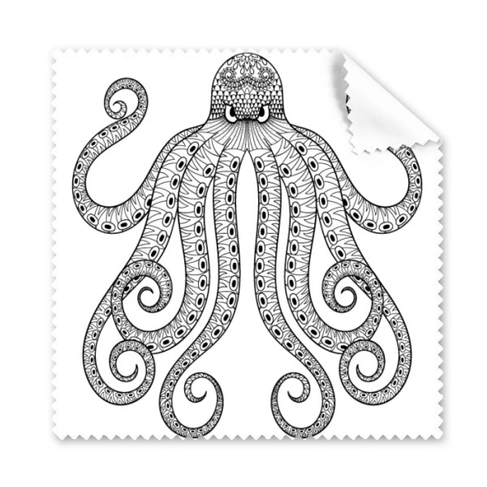 Paint Octopus Eight Black Cleaning Cloth Phone Screen Glasses Cleaner 5pcs 
Paint Octopus Eight Black Cleaning Cloth Phone Screen Glasses Cleaner 5pcs