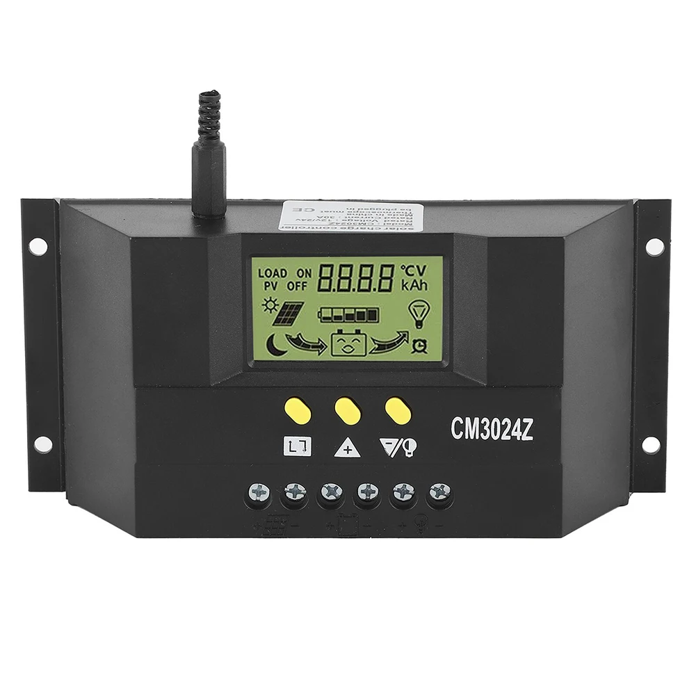 Accessories Charge Controller Solar 12V 24V 30A 3‑Level Automatically Recognize Over Current Protection Plastic
Accessories Charge Controller Solar 12V 24V 30A 3‑Level Automatically Recognize Over Current Protection Plastic