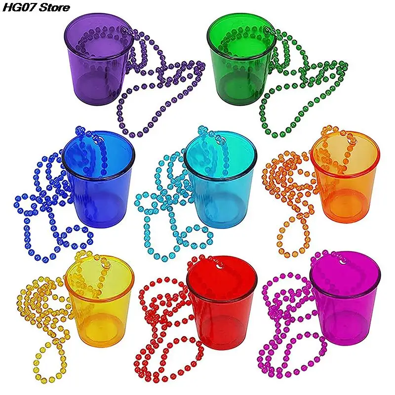 1PC Bachelorette Bride Party Shot Glasses Necklace Cups Plastic Shot Glass on Beaded Necklace for Birthday Wedding
1PC Bachelorette Bride Party Shot Glasses Necklace Cups Plastic Shot Glass on Beaded Necklace for Birthday Wedding