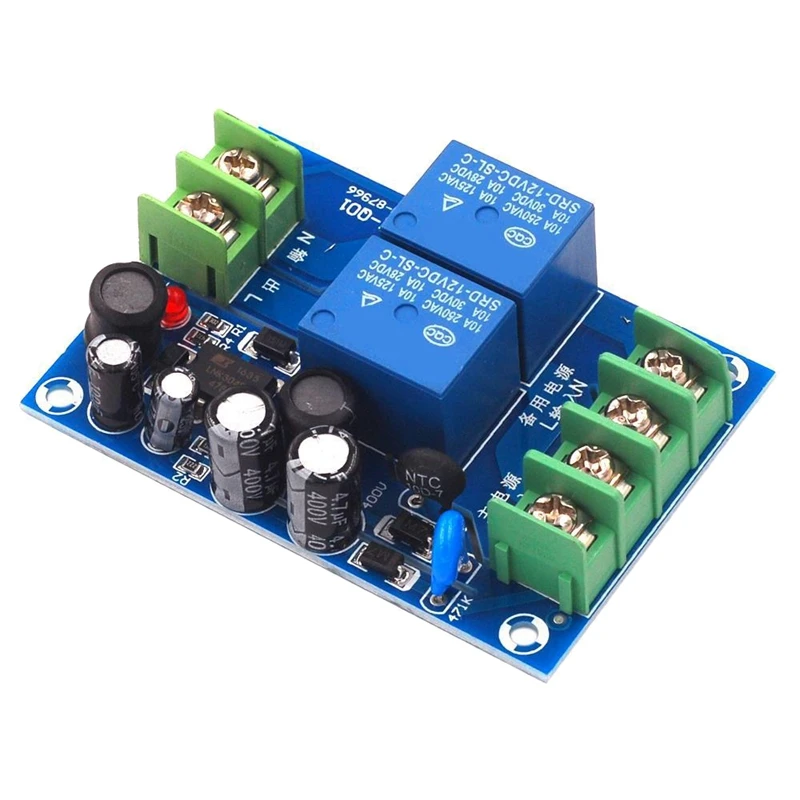 220V Two-Way Power Automatic Switcher 10A Dual Power Conversion Switch Board Module
220V Two-Way Power Automatic Switcher 10A Dual Power Conversion Switch Board Module