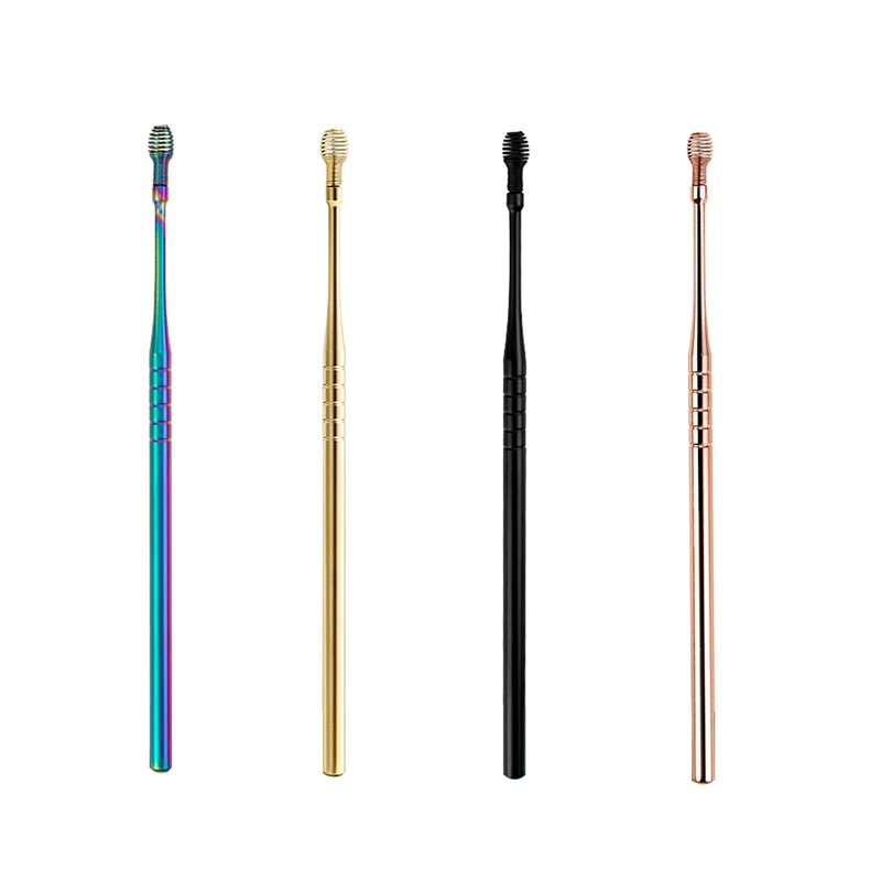 1pc Ear Wax Pickers Spiral Spring Ear Dig Stainless Steel Earpick Curette Ear Wax Remover Portable Clean Ear Tools 4 Colors
1pc Ear Wax Pickers Spiral Spring Ear Dig Stainless Steel Earpick Curette Ear Wax Remover Portable Clean Ear Tools 4 Colors