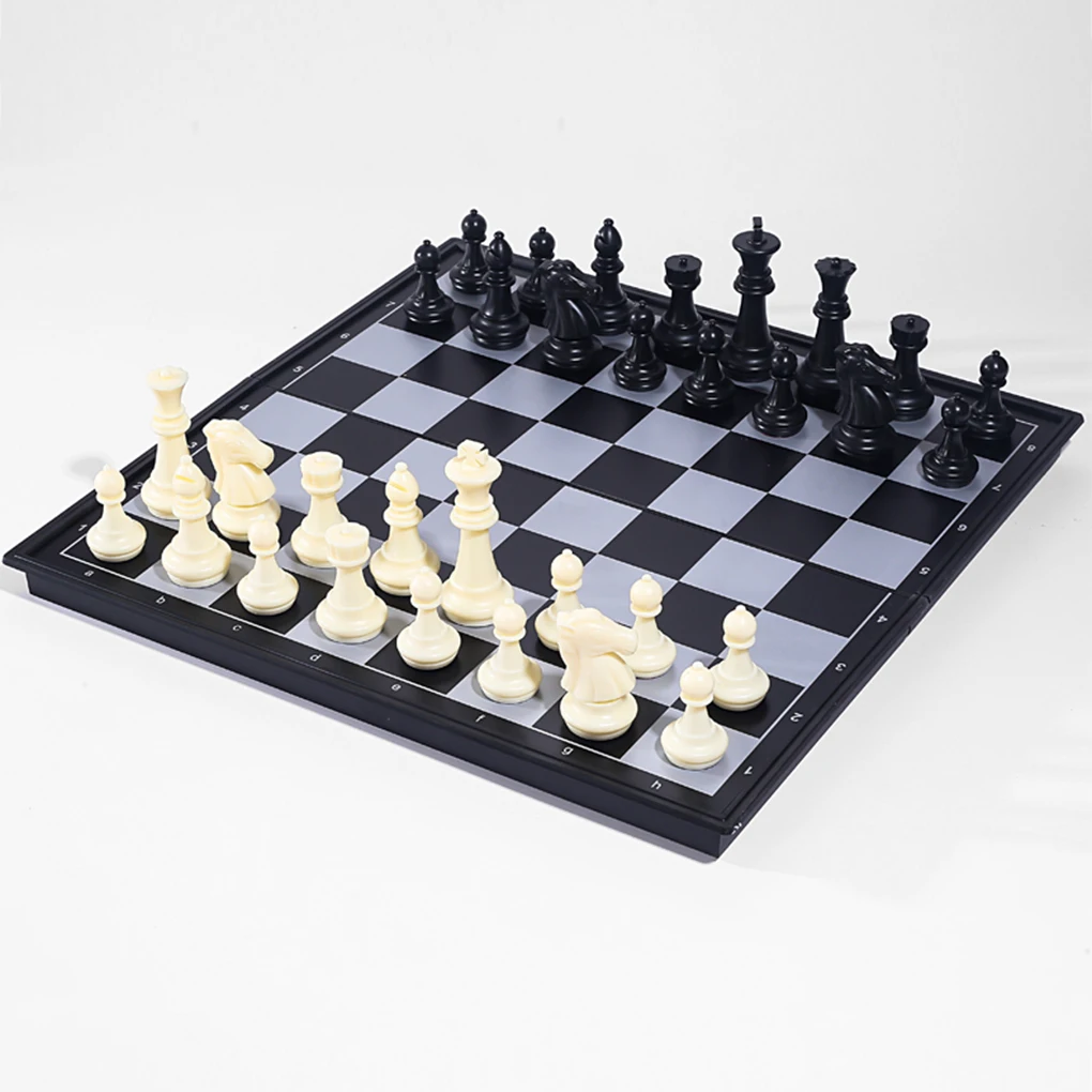 Toddlers Board Game Portable International Chess Foldable Professional Chessboard Parent-child Supply for Home Gold Silver
Toddlers Board Game Portable International Chess Foldable Professional Chessboard Parent-child Supply for Home Gold Silver