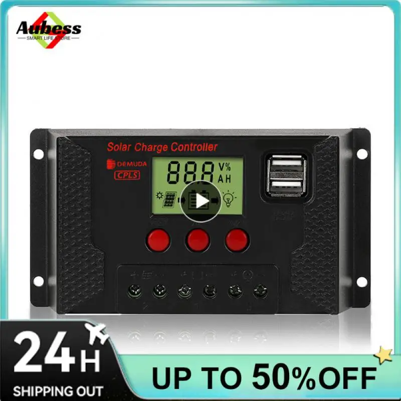 10a 20a 30a Solar Regulator Lcd 12v/24v Solar Controller With Usb Port Battery Charger Auto Hot
10a 20a 30a Solar Regulator Lcd 12v/24v Solar Controller With Usb Port Battery Charger Auto Hot
