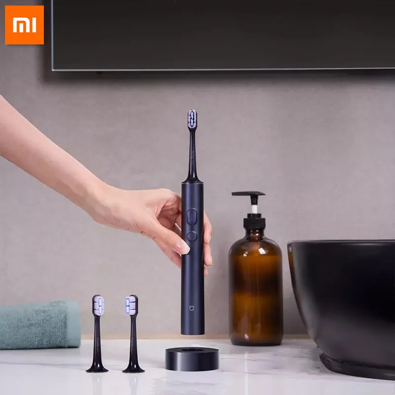 Xiaomi Mijia Intelligent T700 Sonic Electric Toothbrush Smart App LED Display Inductive Charging Soft Bristle IPX7 Waterproof
Xiaomi Mijia Intelligent T700 Sonic Electric Toothbrush Smart App LED Display Inductive Charging Soft Bristle IPX7 Waterproof