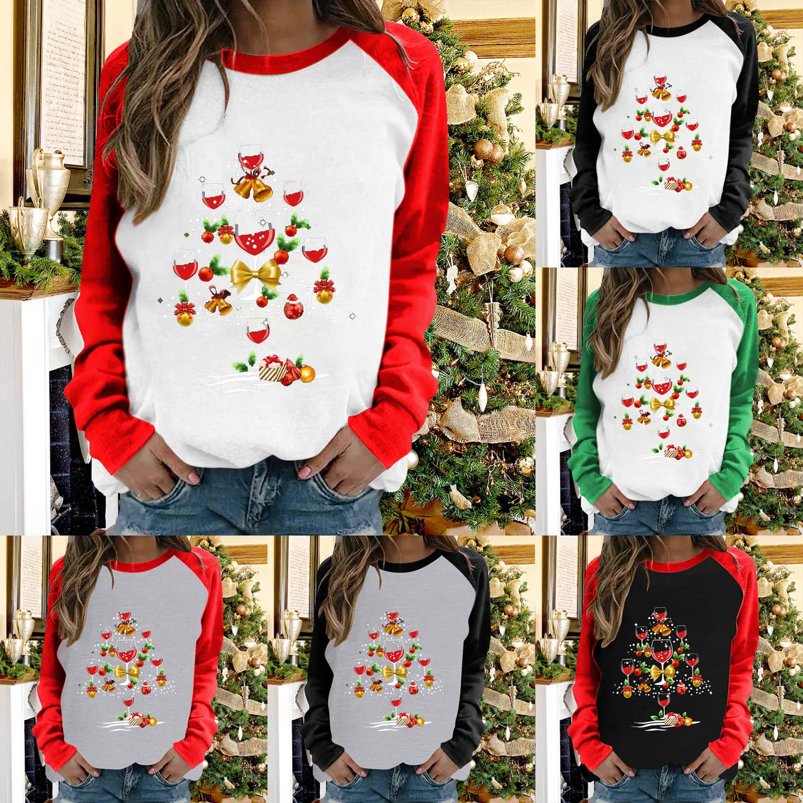 Crewneck Long Sleeve Casual Wear Pullover Sweatshirts Printed Merry Christmas Sweatshirt For Women Woman Large Shirt
Crewneck Long Sleeve Casual Wear Pullover Sweatshirts Printed Merry Christmas Sweatshirt For Women Woman Large Shirt