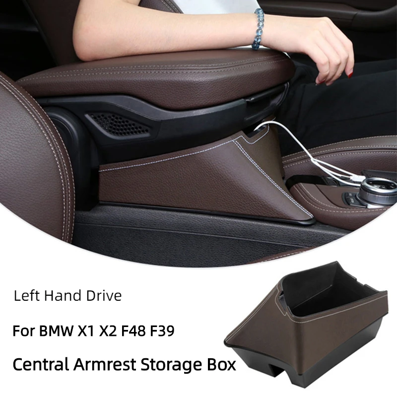 Car Central Armrest Storage Box Phone Holder Auto Centre Console Organizer Accessory For BMW X1 X2 F48 F39 16-19 Left Hand Drive
Car Central Armrest Storage Box Phone Holder Auto Centre Console Organizer Accessory For BMW X1 X2 F48 F39 16-19 Left Hand Drive